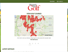 Tablet Screenshot of mountainwestgolf.com